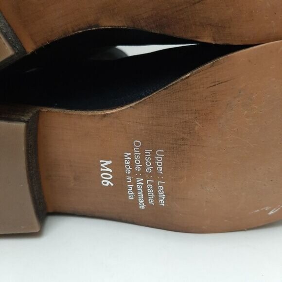 REBELS Mixed Media Short Boots Soft Genuine Leather Modern Black Sz 6 M - Picture 15 of 16